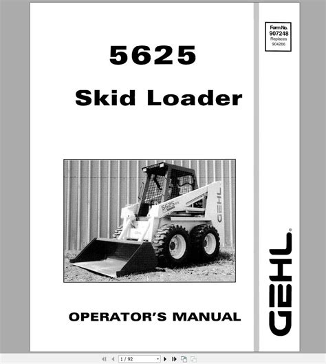 5625 gehl skid steer|gehl skid steer service manual.